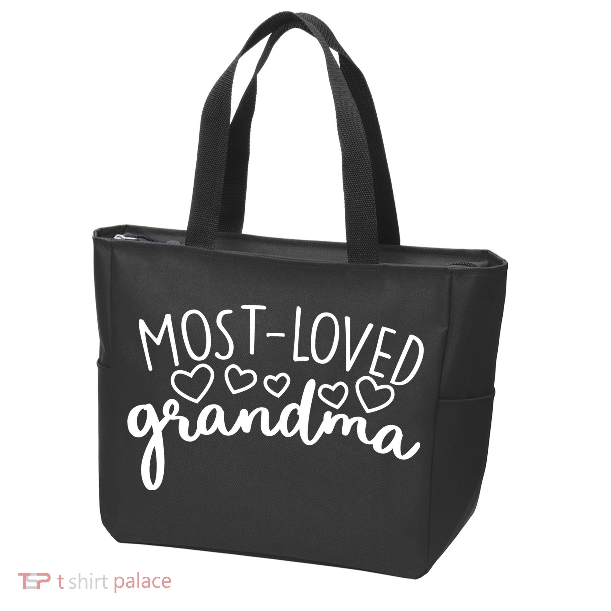Most Loved Grandma Tote Bag