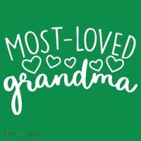Most Loved Grandma Kids Hoodie thumb 5