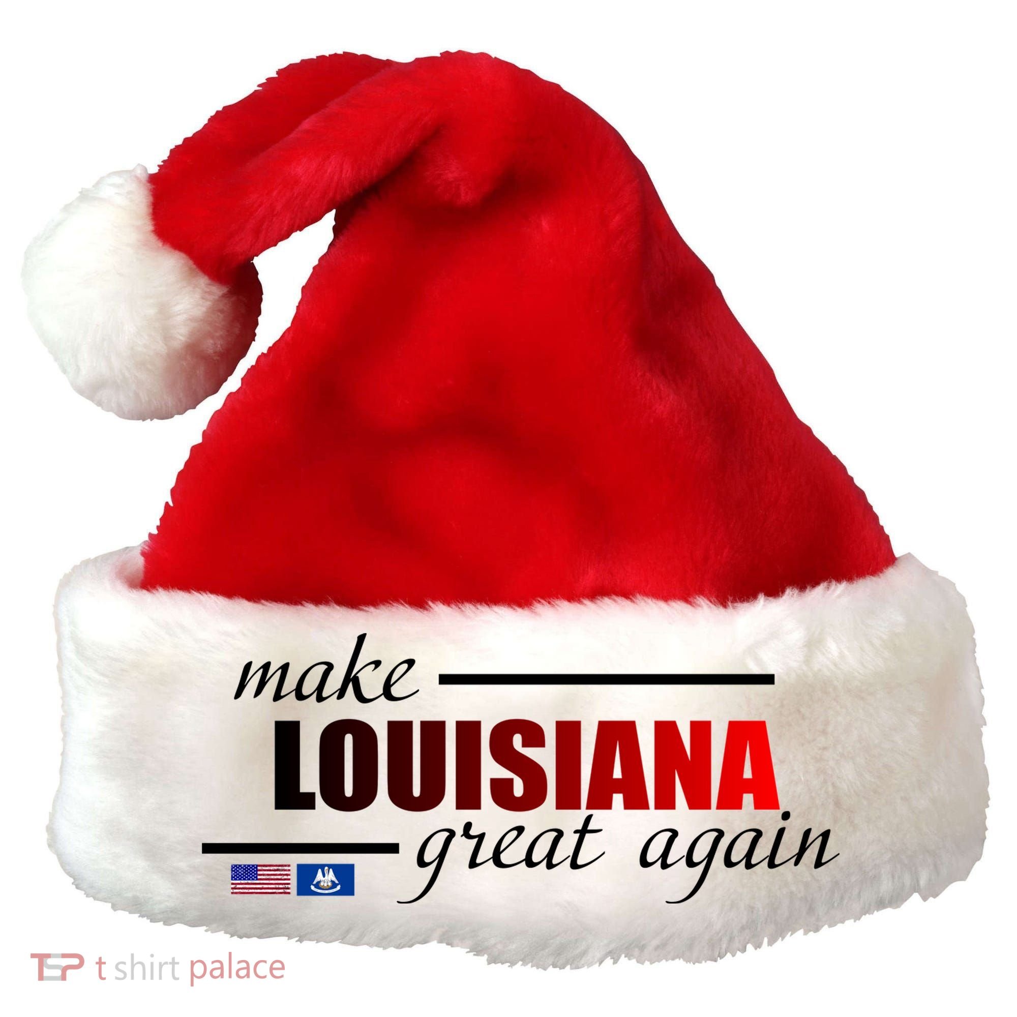 Make Louisiana Great Again Santa Hat