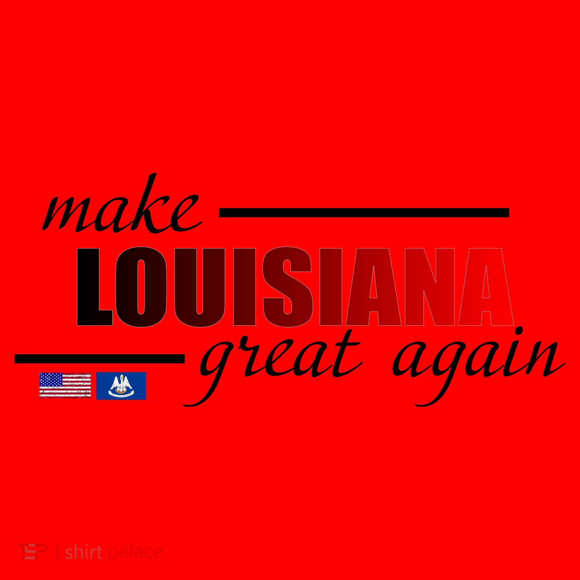 Make Louisiana Great Again Santa Hat