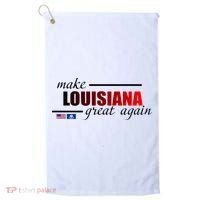 Make Louisiana Great Again Golf Towel thumb 0