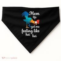 Mom Life Got Me Feeling Like Hei Hei Rooster USA-Made Doggie Bandana thumb 0