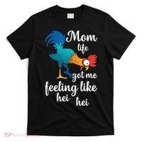 Mom Life Got Me Feeling Like Hei Hei Rooster T-Shirt thumb 0