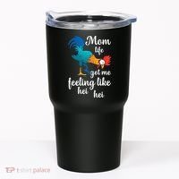 Mom Life Got Me Feeling Like Hei Hei Rooster Tumbler thumb 0