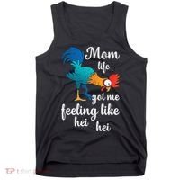 Mom Life Got Me Feeling Like Hei Hei Rooster Tank Top thumb 0