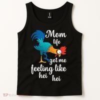 Mom Life Got Me Feeling Like Hei Hei Rooster Tank Top thumb 2