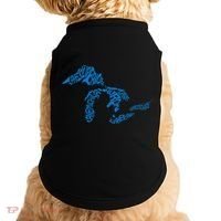 Michigan Love Great Lakes Doggie Tank thumb 0