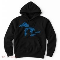 Michigan Love Great Lakes Hoodie thumb 0