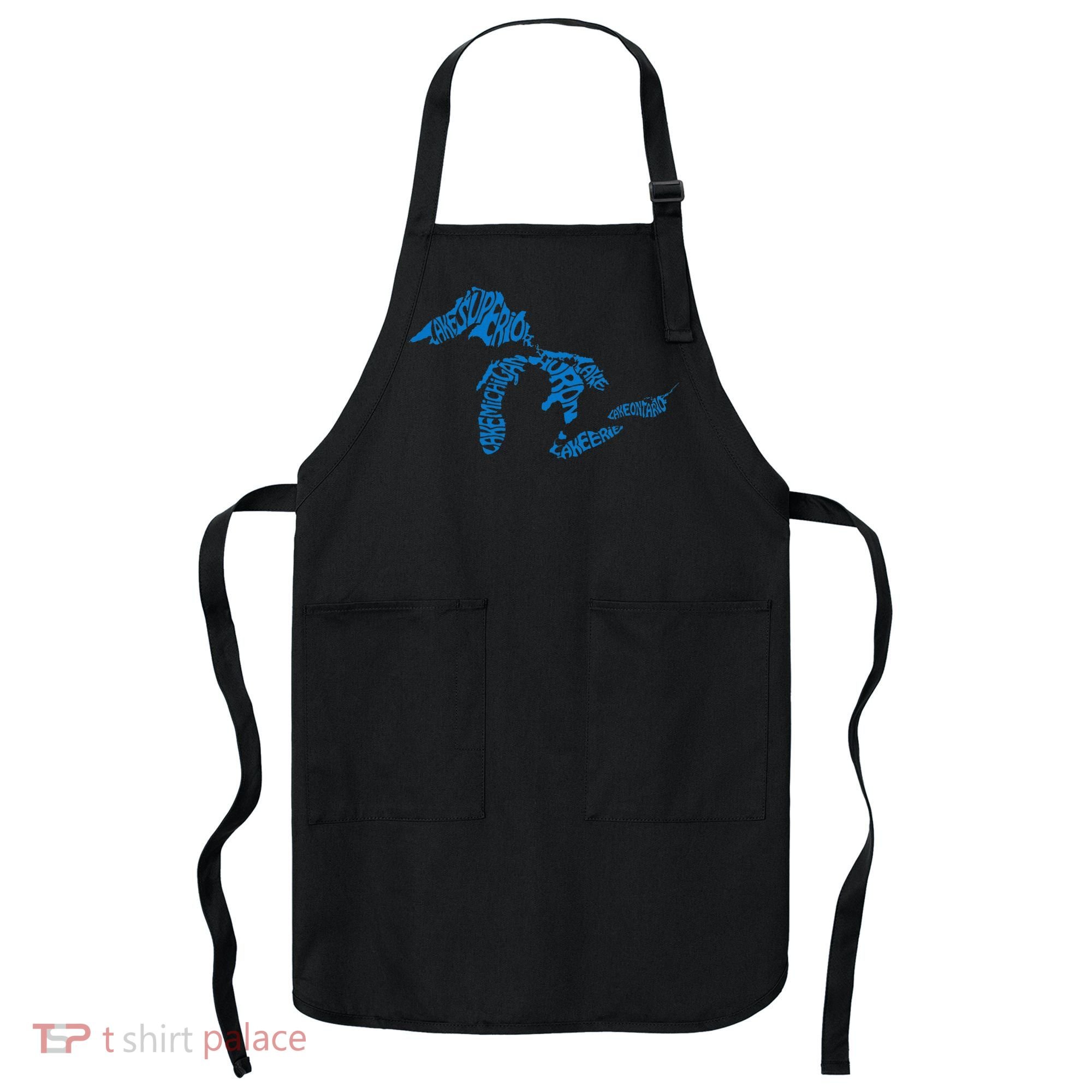 Michigan Love Great Lakes Apron