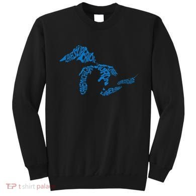 Michigan Love Great Lakes Sweatshirt