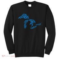Michigan Love Great Lakes Sweatshirt thumb 0