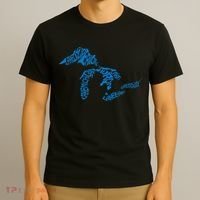Michigan Love Great Lakes T-Shirt thumb 3