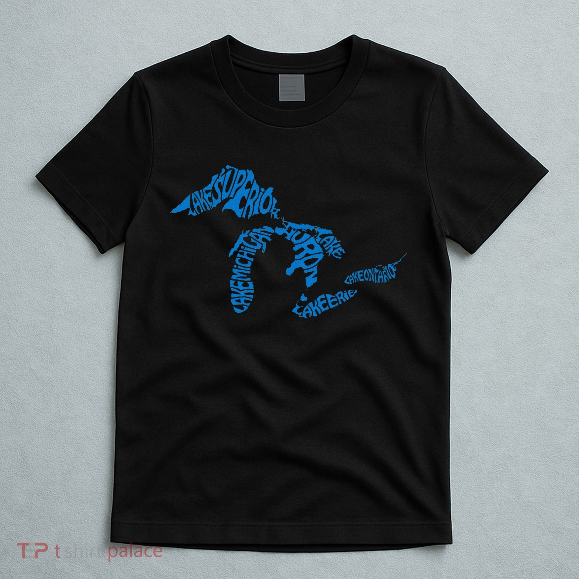 Michigan Love Great Lakes T-Shirt