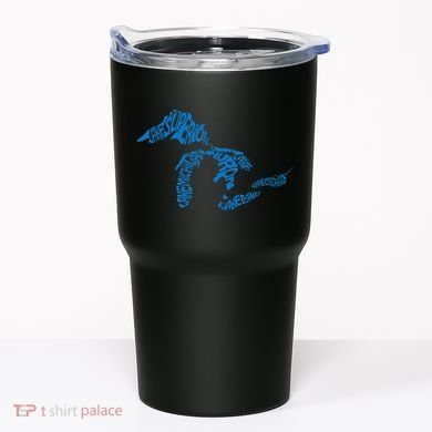 Michigan Love Great Lakes Tumbler