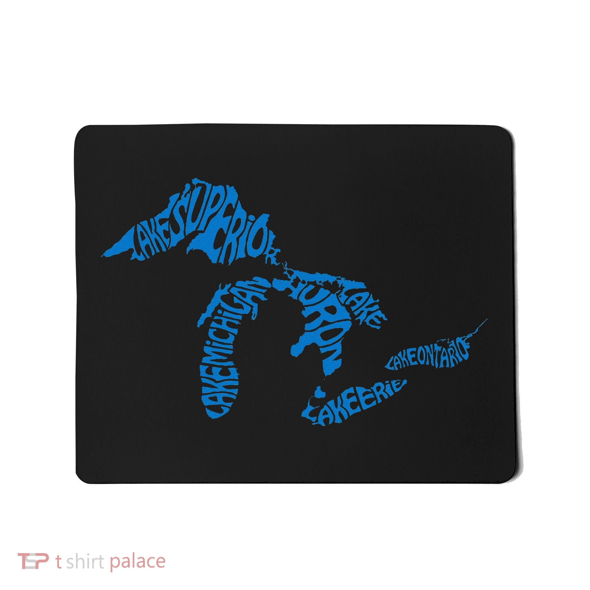Michigan Love Great Lakes Mousepad