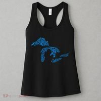 Michigan Love Great Lakes Women's Tank Top thumb 3