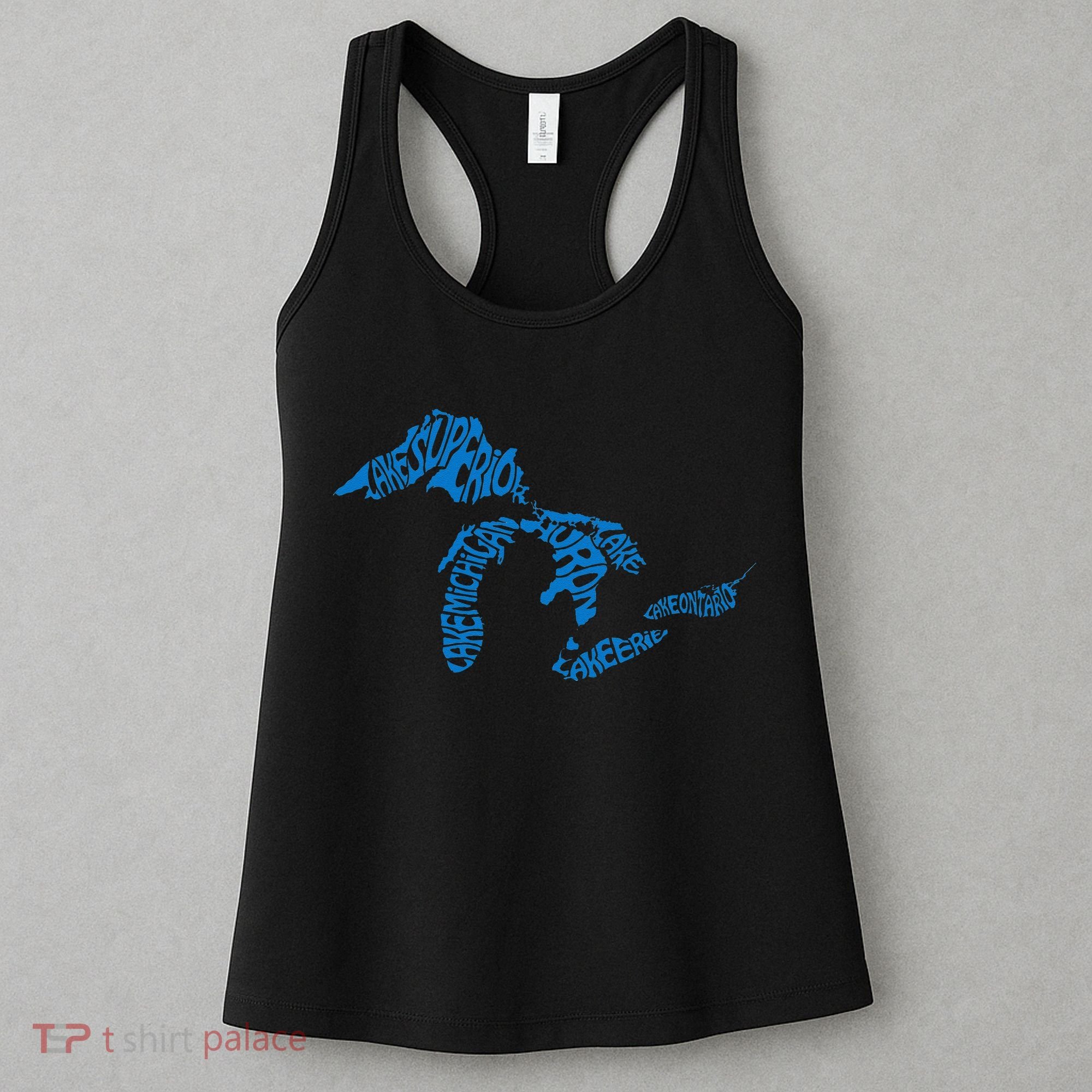Michigan Love Great Lakes Women's Tank Top