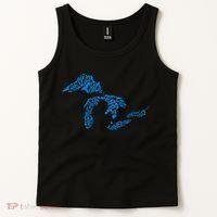 Michigan Love Great Lakes Tank Top thumb 2