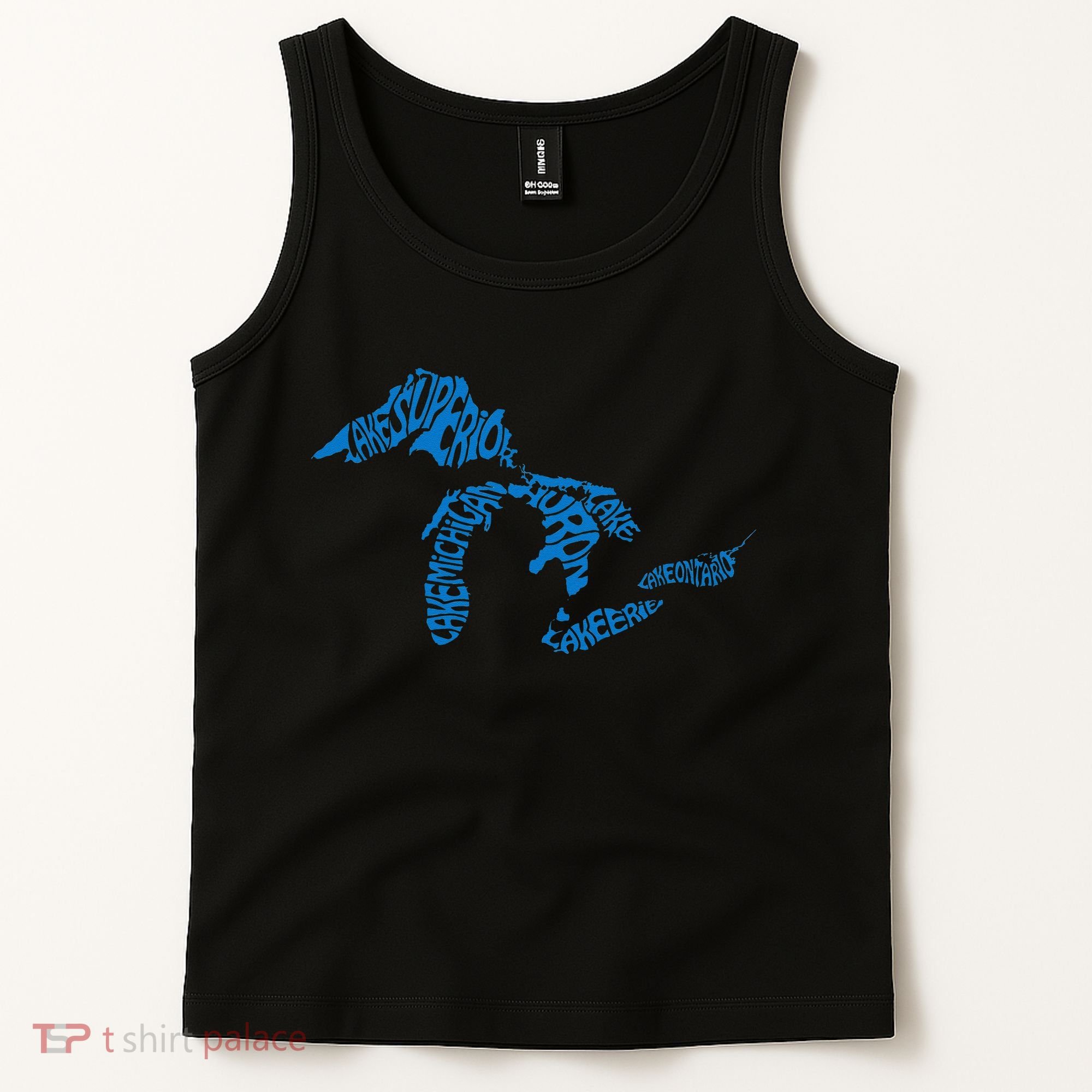 Michigan Love Great Lakes Tank Top
