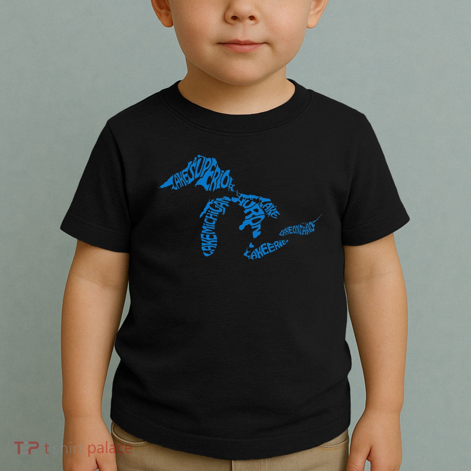 Michigan Love Great Lakes Toddler T-Shirt