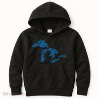 Michigan Love Great Lakes Kids Hoodie thumb 0