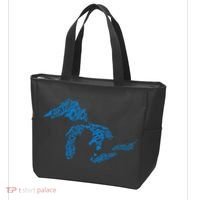Michigan Love Great Lakes Tote Bag thumb 3