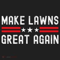 Make Lawns Great Again Funny Lawn Mower Dad Gardener Beanie thumb 2