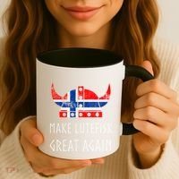 Make Lutefisk Great Again Viking Norwegian Flag Funny Cute Gift Coffee Mug thumb 3