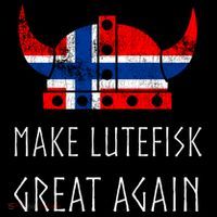 Make Lutefisk Great Again Viking Norwegian Flag Funny Cute Gift Coffee Mug thumb 5