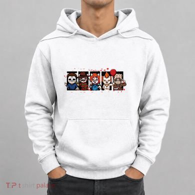 My Little Horror Crew Halloween Horror Movie Cats Hoodie