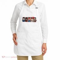 My Little Horror Crew Halloween Horror Movie Cats Apron thumb 2