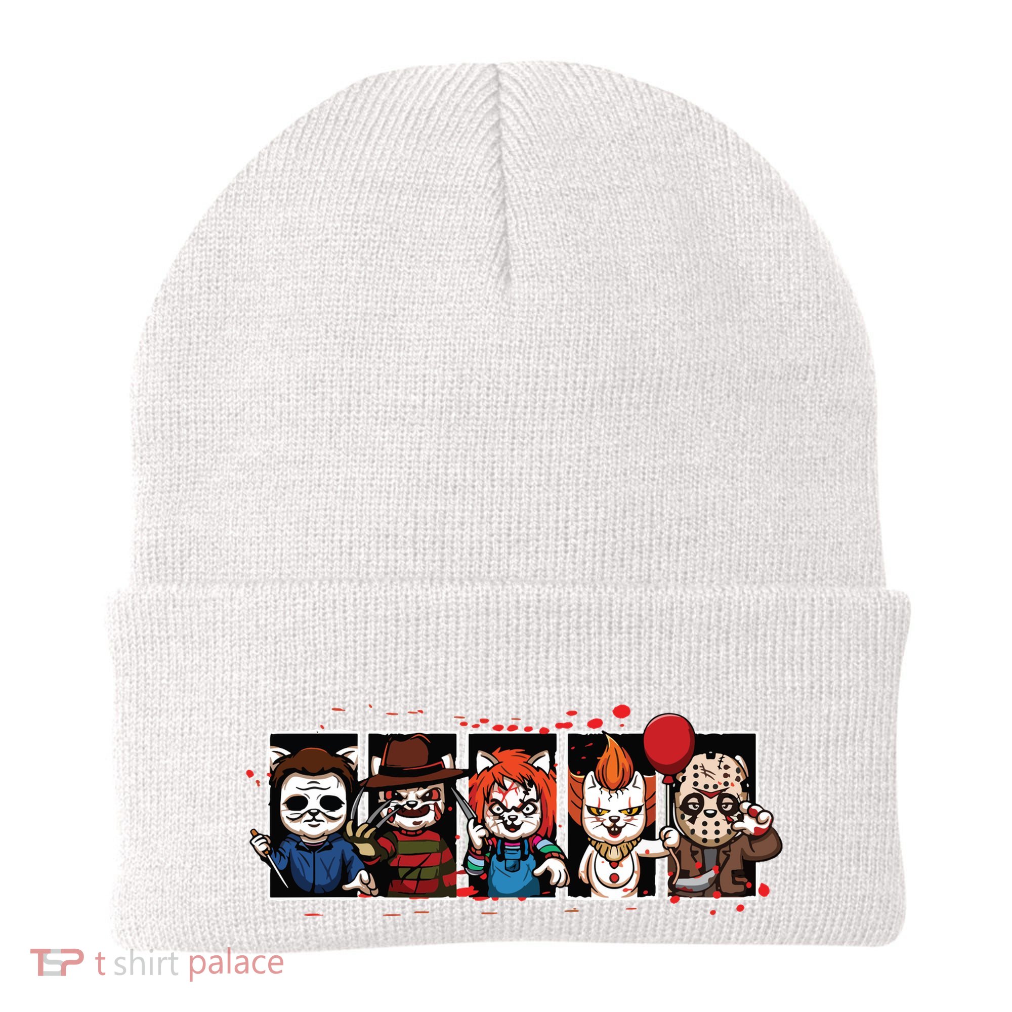 My Little Horror Crew Halloween Horror Movie Cats Beanie