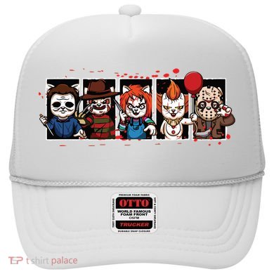 My Little Horror Crew Halloween Horror Movie Cats Hat