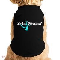 Minimalist Lake Hartwell Georgia South Carolina Doggie Tank thumb 0