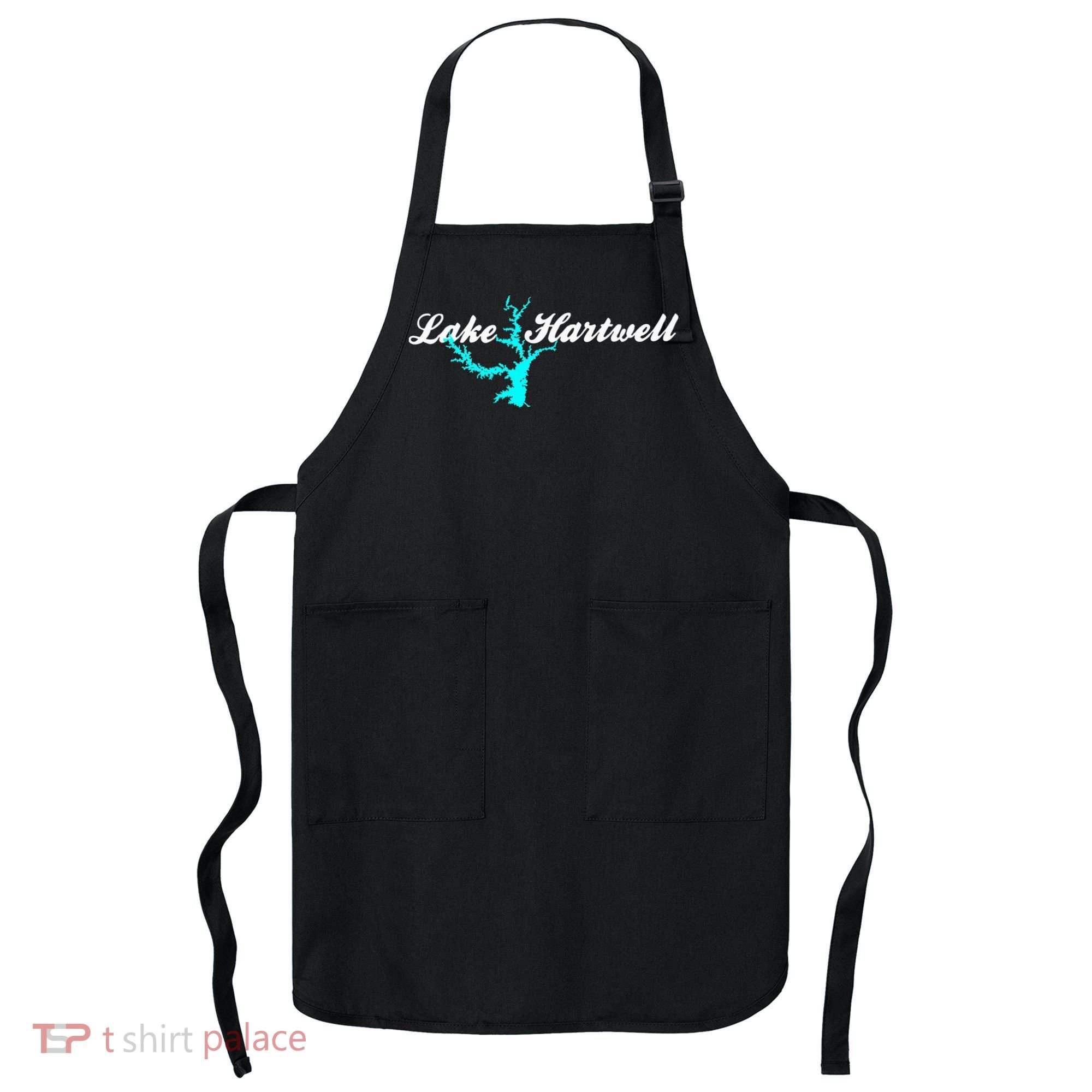 Minimalist Lake Hartwell Georgia South Carolina Apron