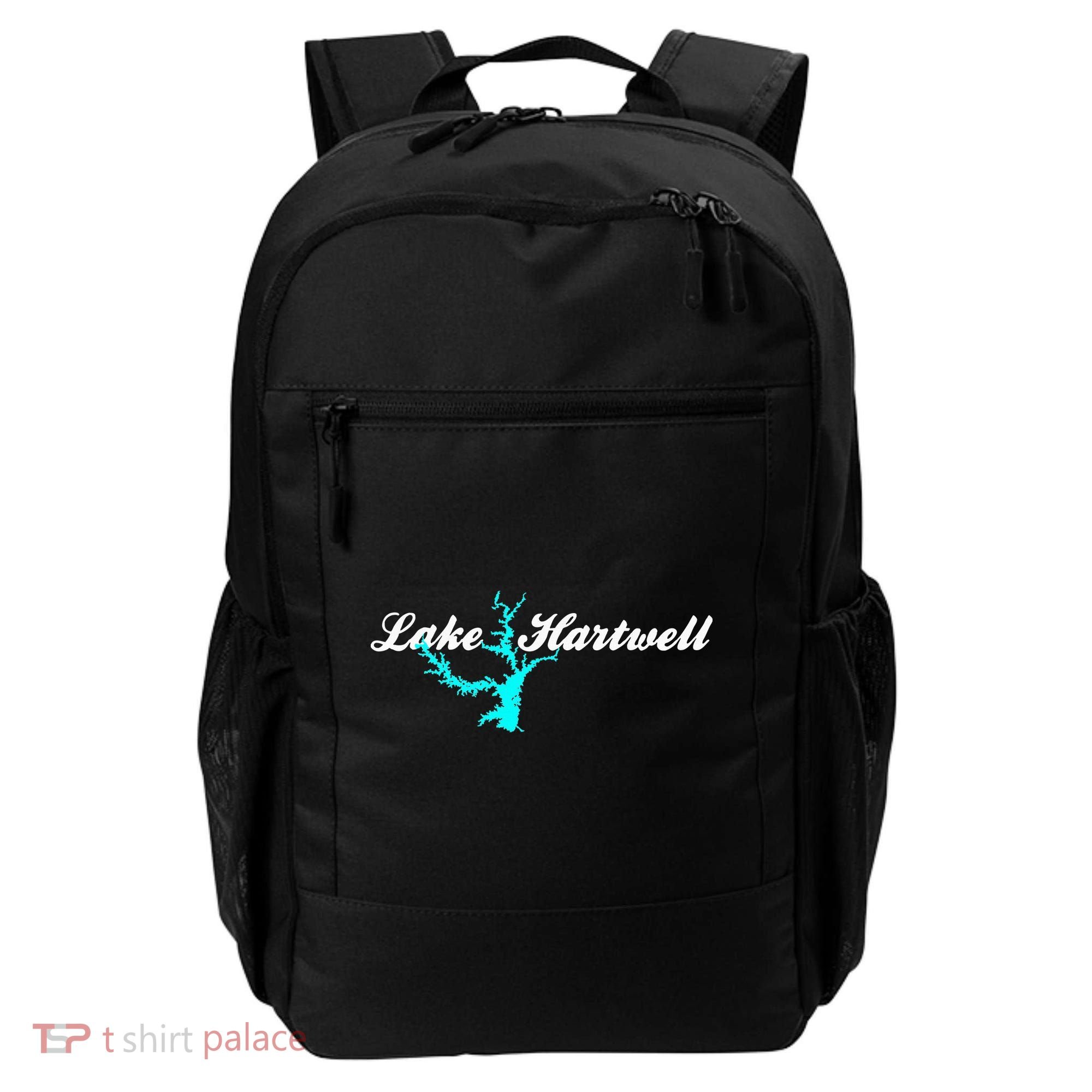 Minimalist Lake Hartwell Georgia South Carolina Backpack
