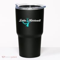 Minimalist Lake Hartwell Georgia South Carolina Tumbler thumb 0