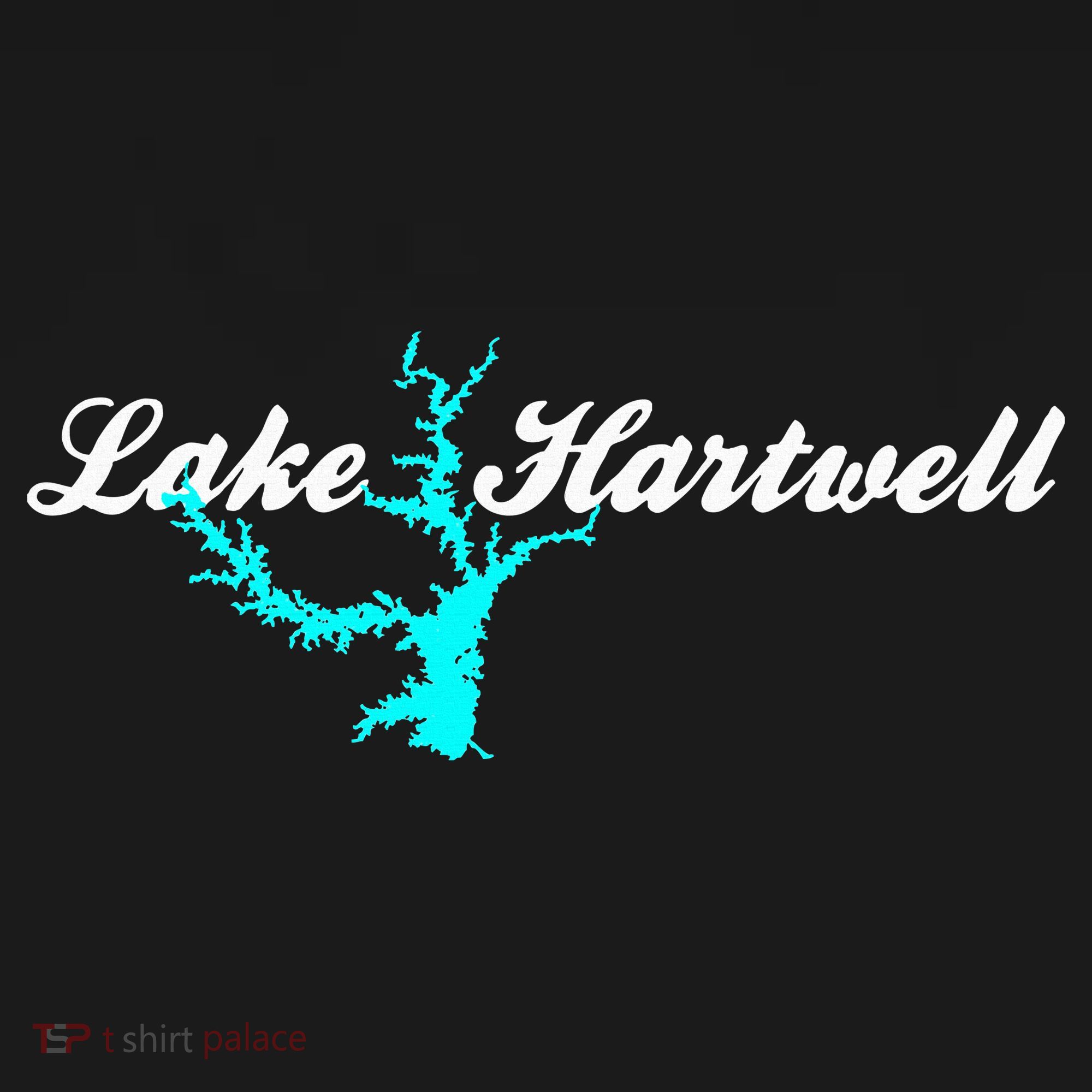 Minimalist Lake Hartwell Georgia South Carolina Baby Bodysuit
