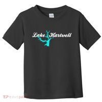 Minimalist Lake Hartwell Georgia South Carolina Toddler T-Shirt thumb 0