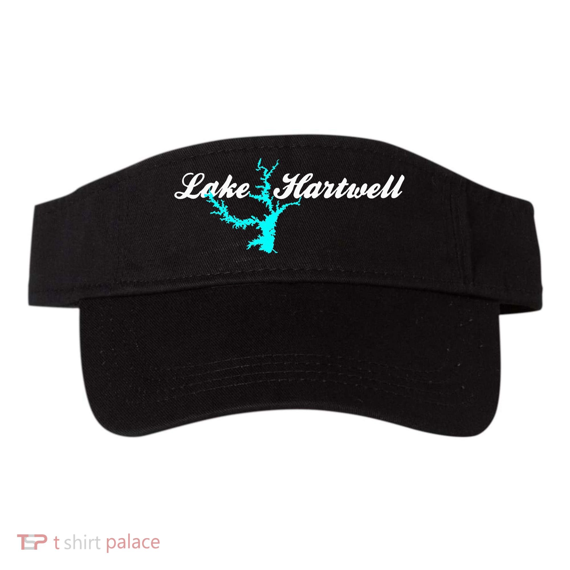 Minimalist Lake Hartwell Georgia South Carolina Visor