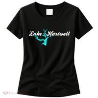 Minimalist Lake Hartwell Georgia South Carolina Women's T-Shirt thumb 0