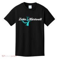 Minimalist Lake Hartwell Georgia South Carolina Kids T-Shirt thumb 0