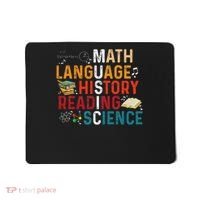 Math Language History Reading Science Music Teacher Funny Mousepad thumb 0