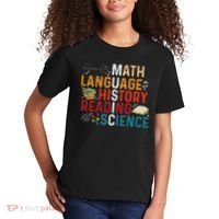 Math Language History Reading Science Music Teacher Funny Kids T-Shirt thumb 2