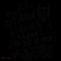 Mama Llama Has No Time Your Drama Toddler Hoodie thumb 2