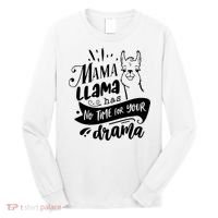 Mama Llama Has No Time Your Drama Long Sleeve Shirt thumb 0