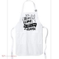 Mama Llama Has No Time Your Drama Apron thumb 0