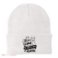 Mama Llama Has No Time Your Drama Beanie thumb 0