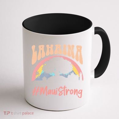 Maui Lahaina Hawaii Banyan Tree Strong Coffee Mug back