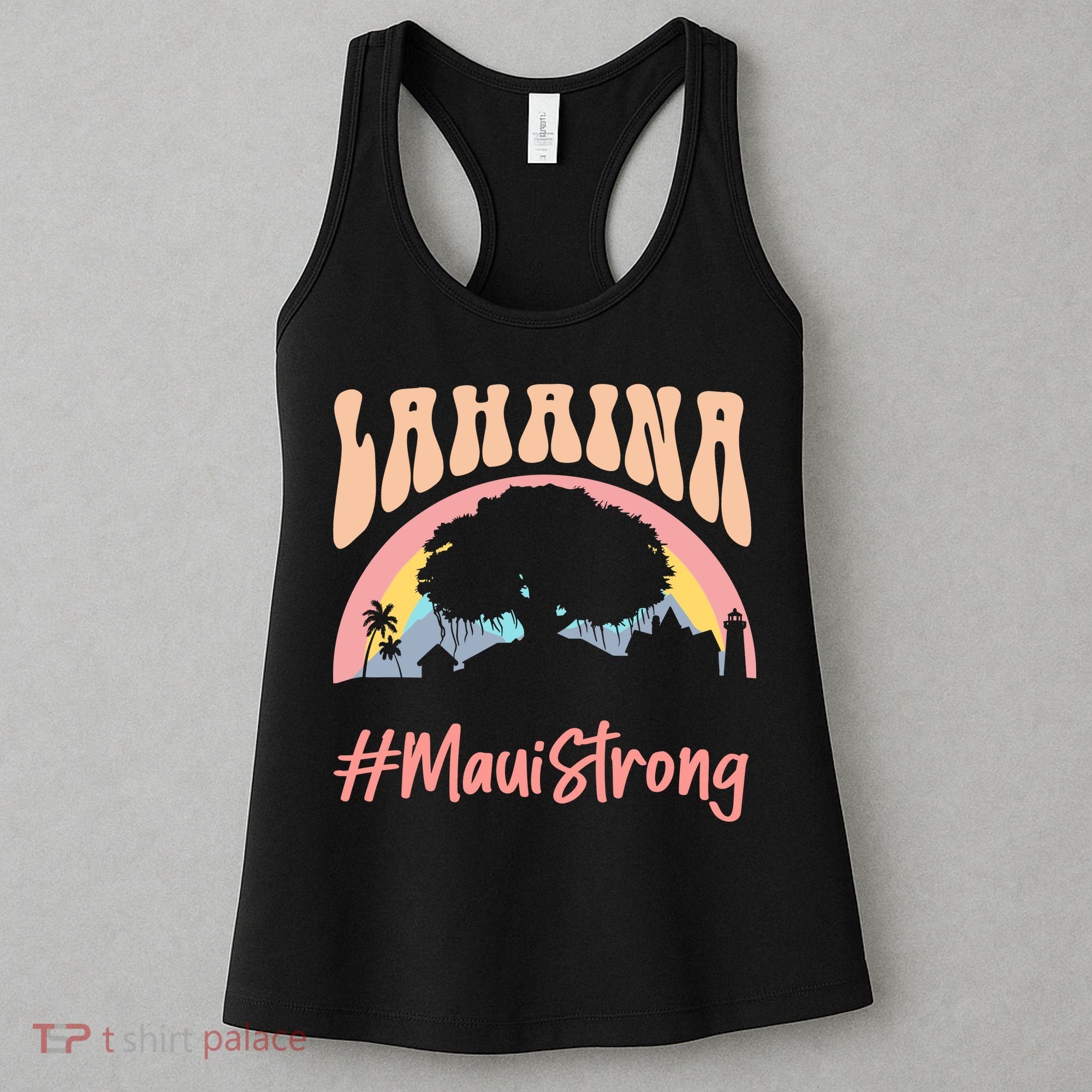 Maui Lahaina Hawaii Banyan Tree Strong Women's Tank Top